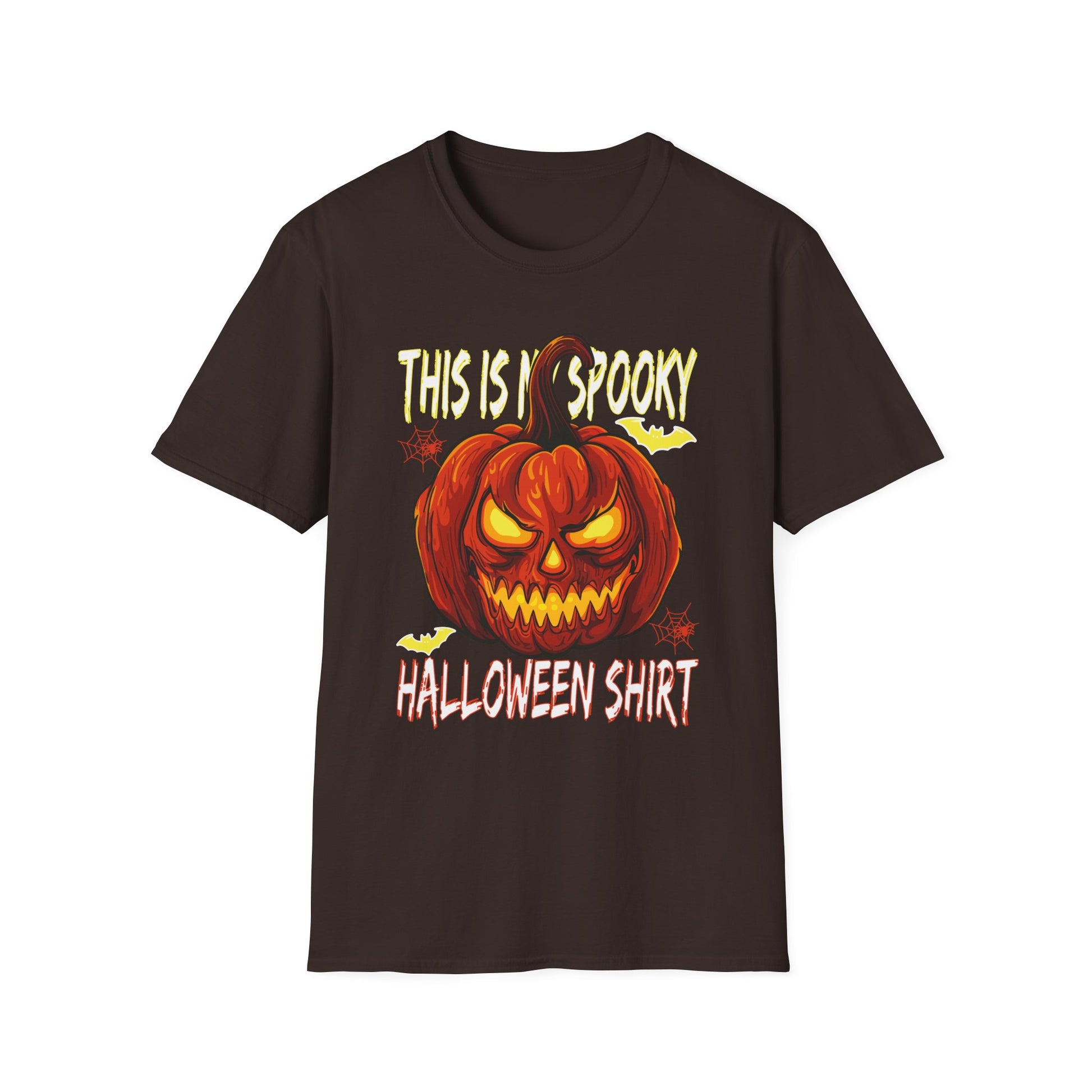 This Is My Spooky Halloween Shirt T-Shirt — Jack-O'-Lantern Horror Graphic Tee