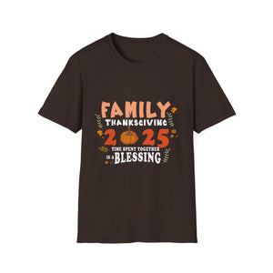 Family Thanksgiving 2024 Thanksgiving Crew Matching  Unisex T-Shirt