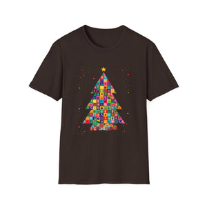 Autism Christmas Tree Autism Christmas Unisex T-Shirt
