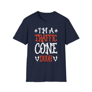 I'm a Traffic Cone Halloween Traffic Cone Unisex Softstyle T-Shirt