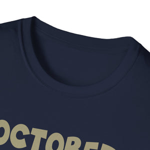 Halloween 'October Tourists' T-Shirt – Skull & Bats October 31 Graphic Tee