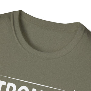 Stronger Than The Storm Motivational Inspirational Positive Unisex T-Shirt