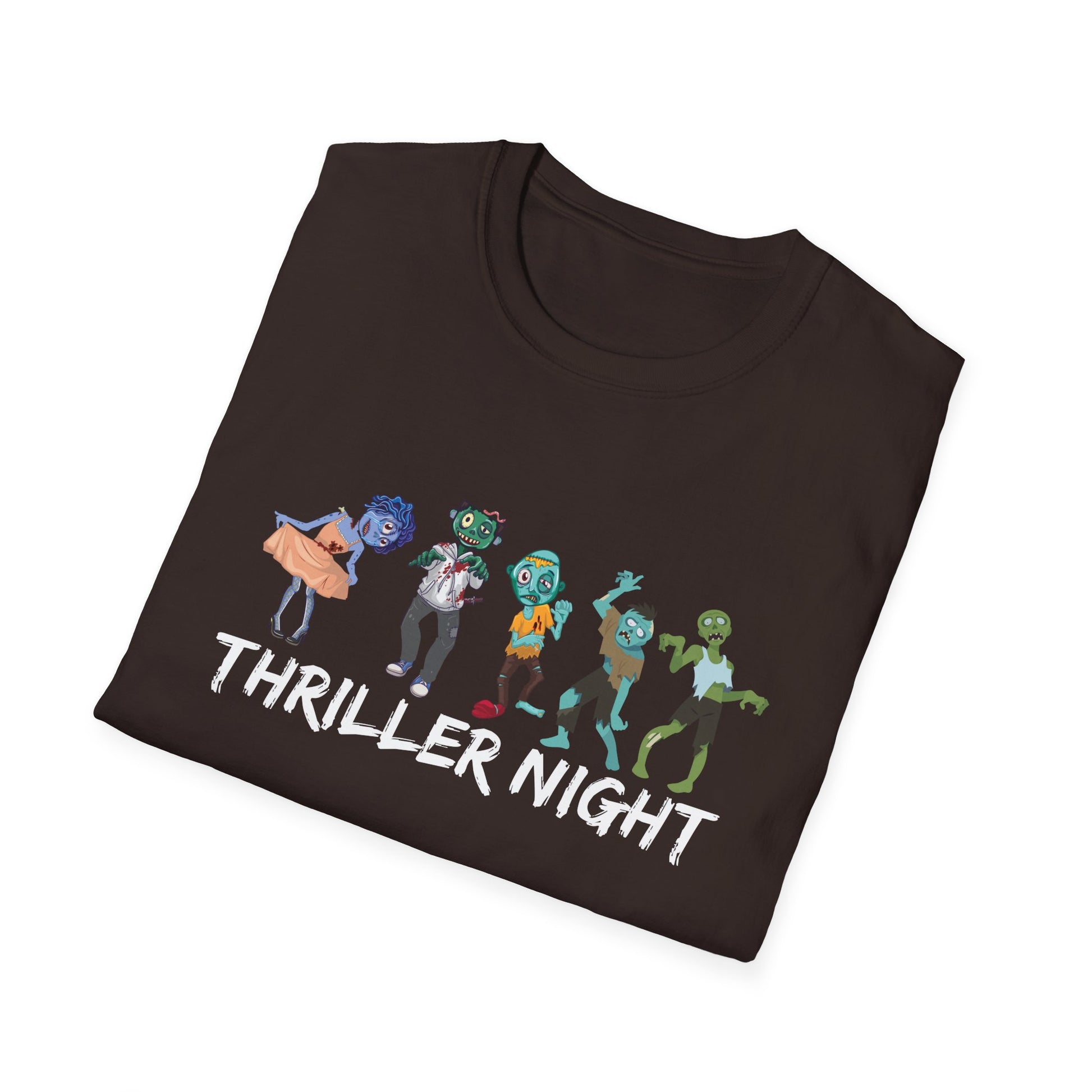 Thriller Night T-Shirt — Dancing Monsters Halloween Tee
