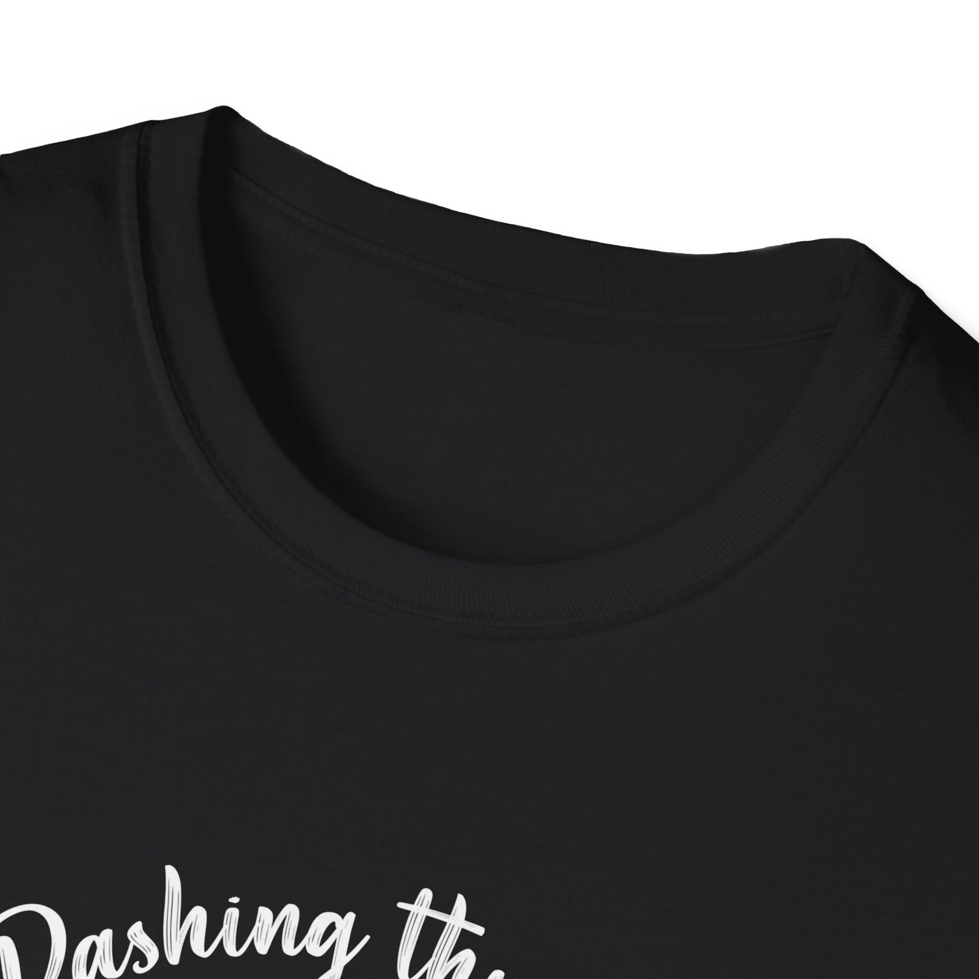 Christmas Cat Dashing Through The No Coffee Grumpy Christmas Unisex T-Shirt