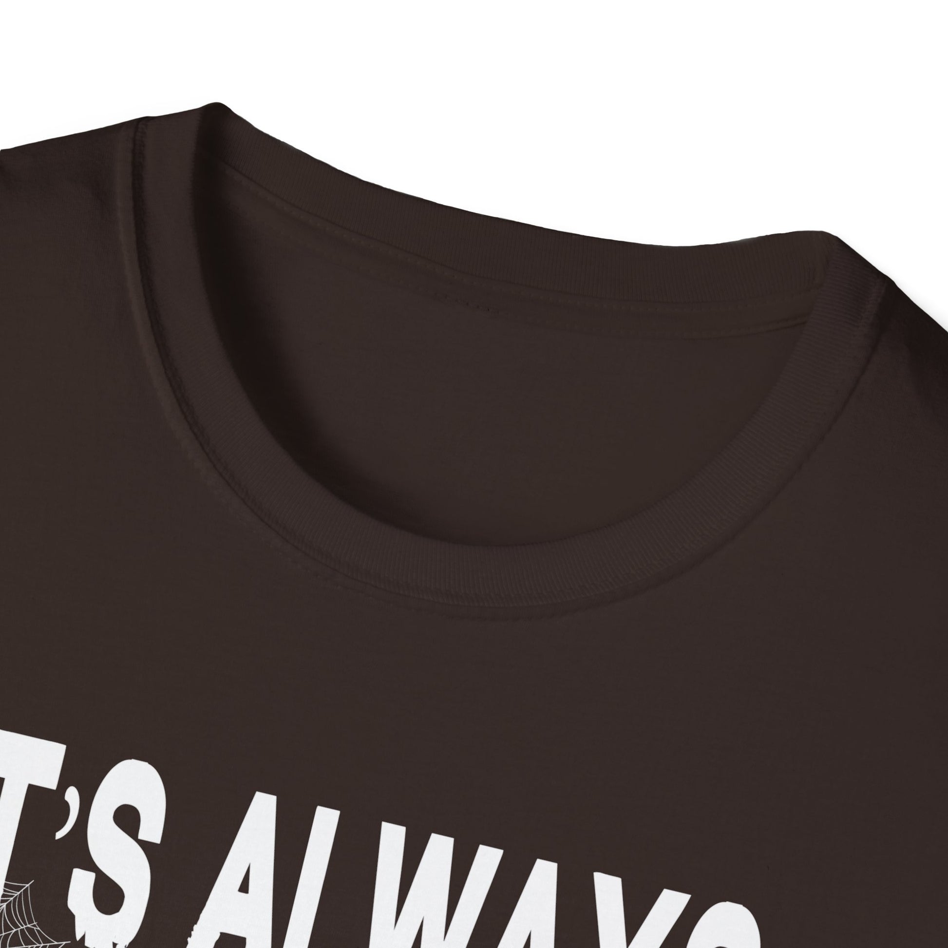 Halloween T-Shirt — "It's Always Halloween Inside My Head" Spooky Graphic Tee