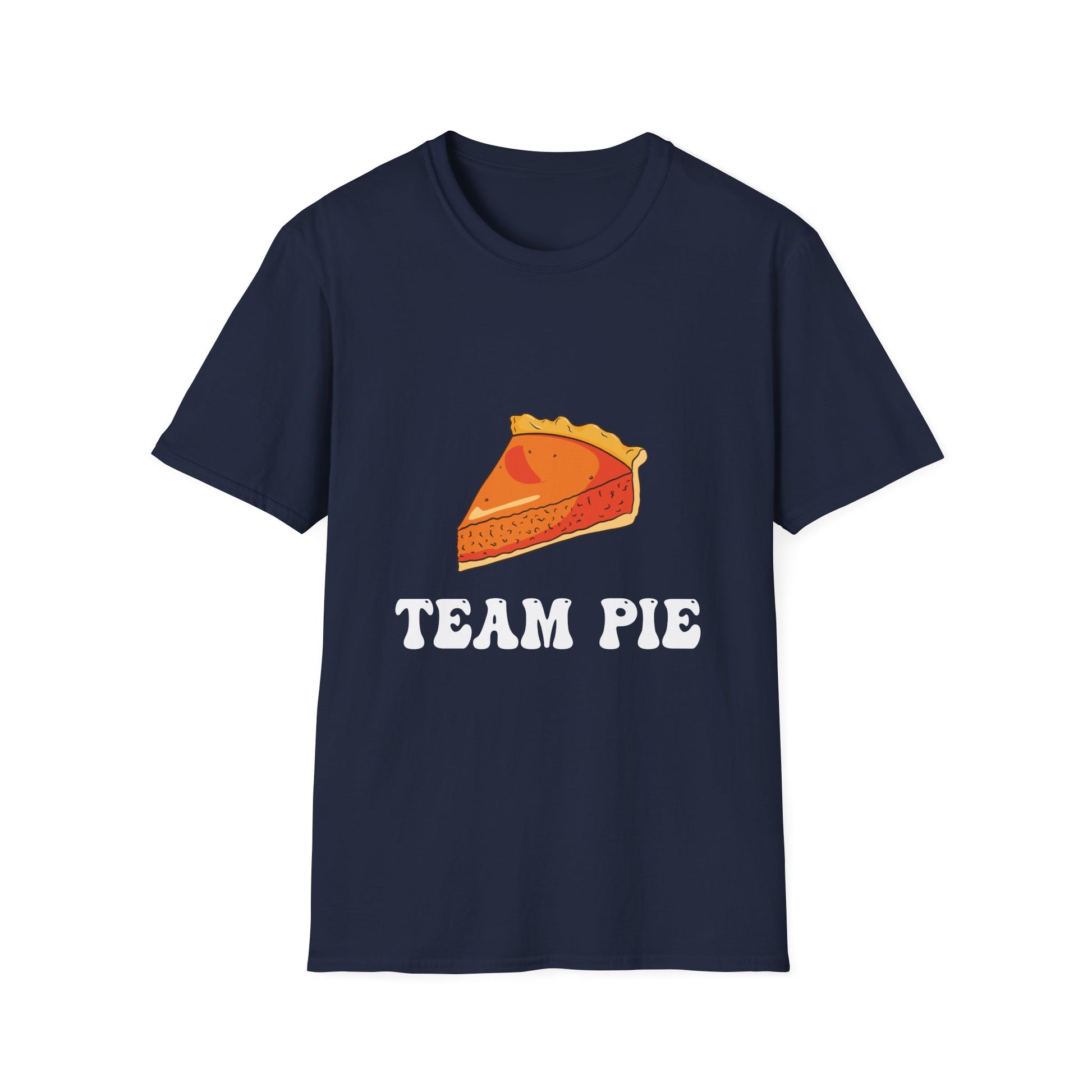 Team Pie Unisex Softstyle T-Shirt - Perfect for Food Lovers  Unisex T-Shirt