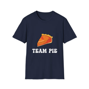 Team Pie Unisex Softstyle T-Shirt - Perfect for Food Lovers  Unisex T-Shirt