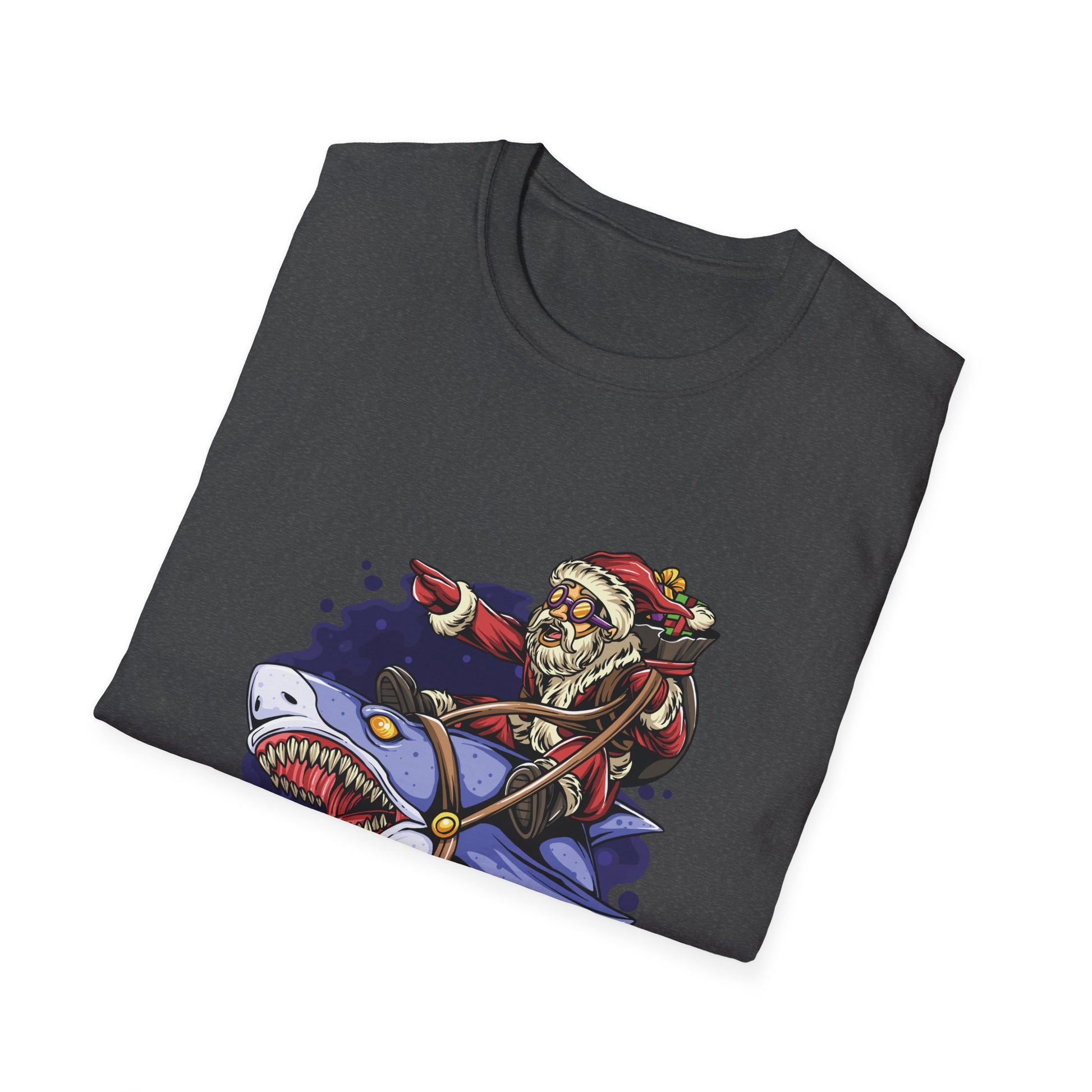 Christmas Shark Senta Shark Christmas Decorations Fairy Unisex T-Shirt