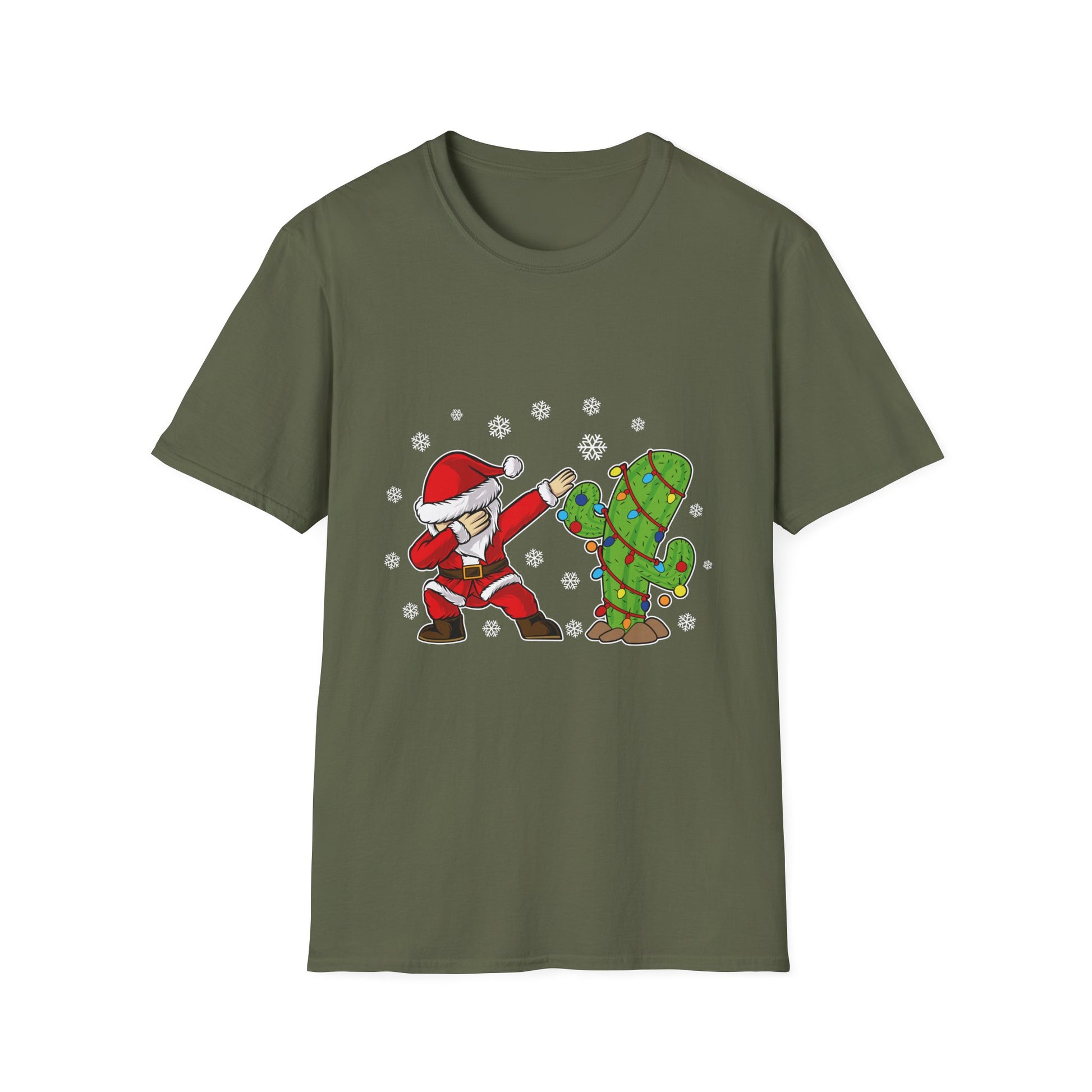 Christmas Dabbing Dance Christmas Dab Dance Santa Unisex T-Shirt
