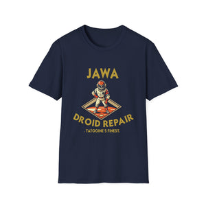 Jawa Droid Repair T-Shirt — Tatooine’s Finest Retro Graphic Tee