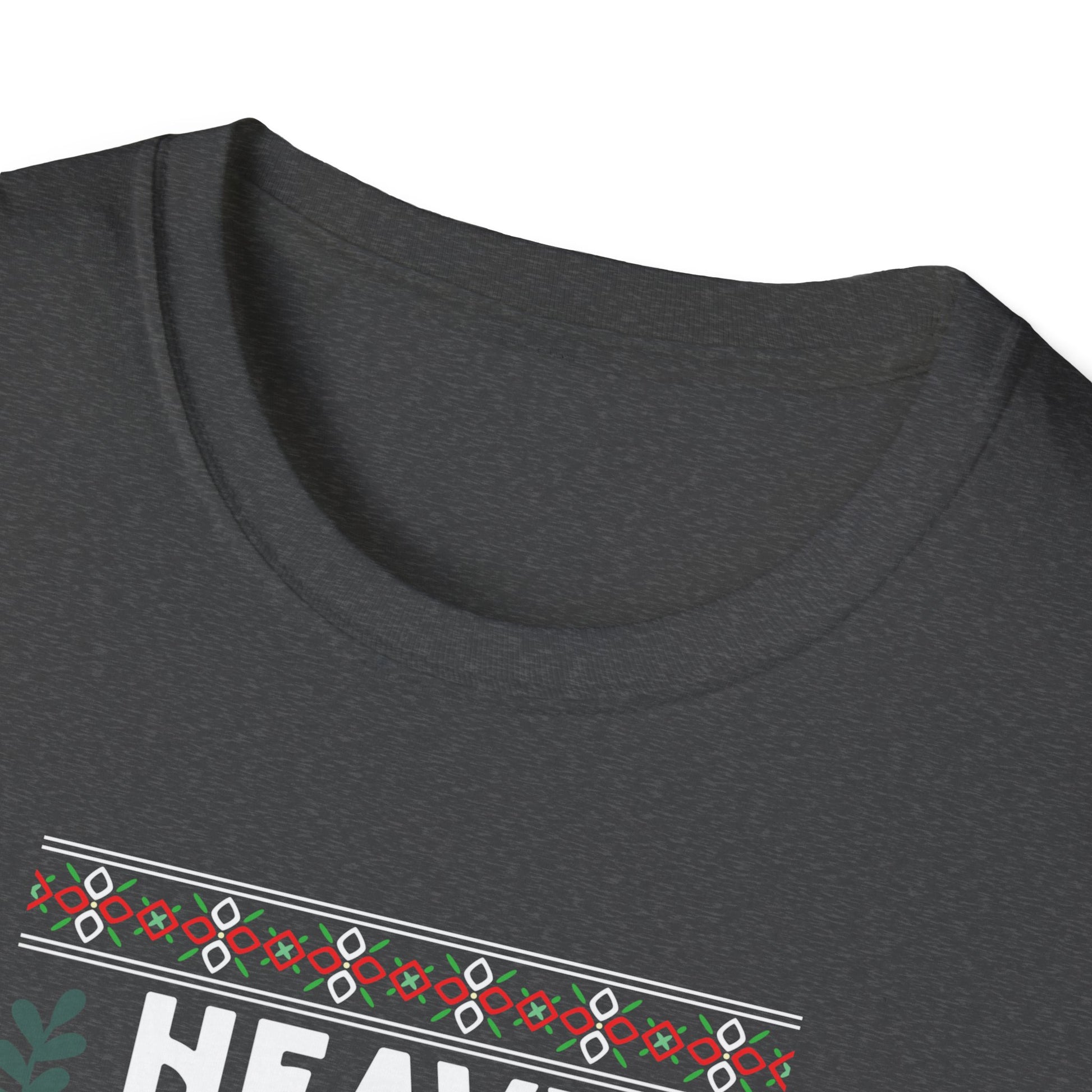 Heavy Christmas Skull T-Shirt — Santa Skull Holiday Metal Tee
