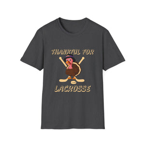 Thankful for Lacrosse Turkey T-Shirt
