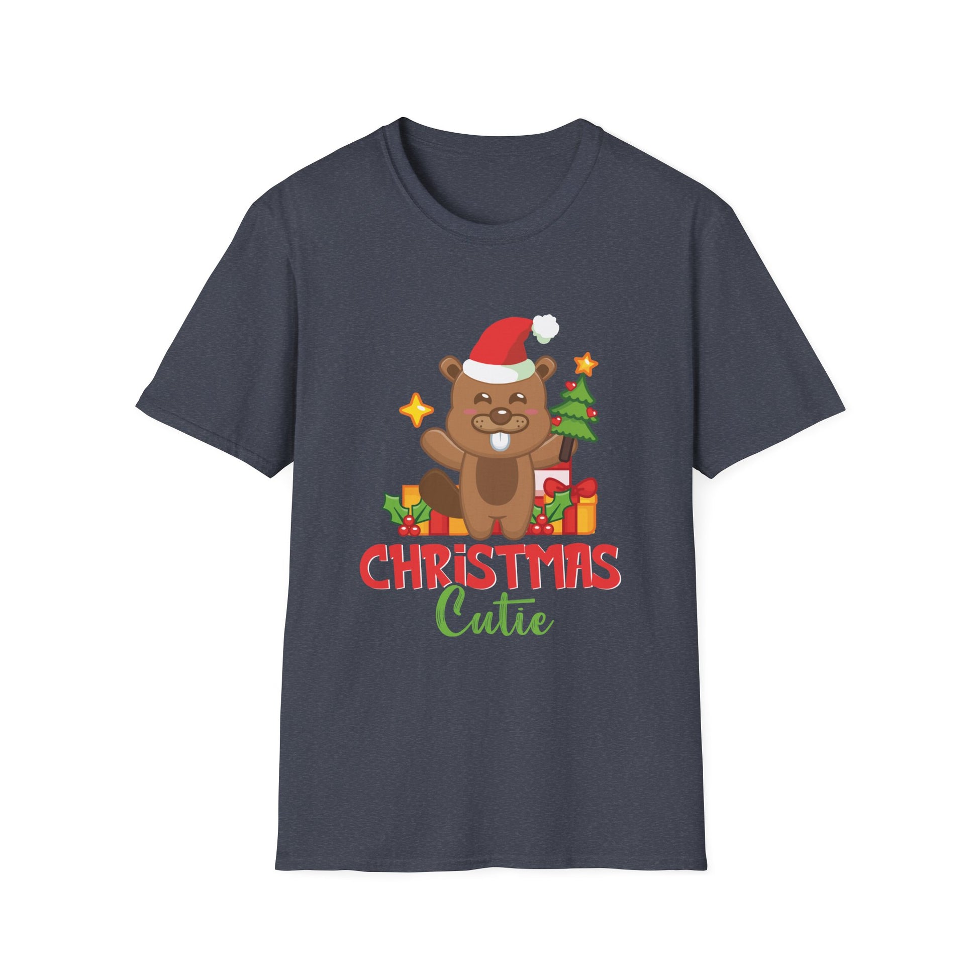 Beaver Christmas Cutie Beaver Christmas Unisex T-Shirt