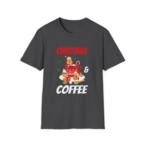 Christmas And Coffee Gingerbread Christmas Unisex T-Shirt