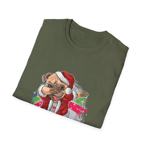 Christmas French Bulldog Funny Frenchie Ugly Christmas Unisex T-Shirt