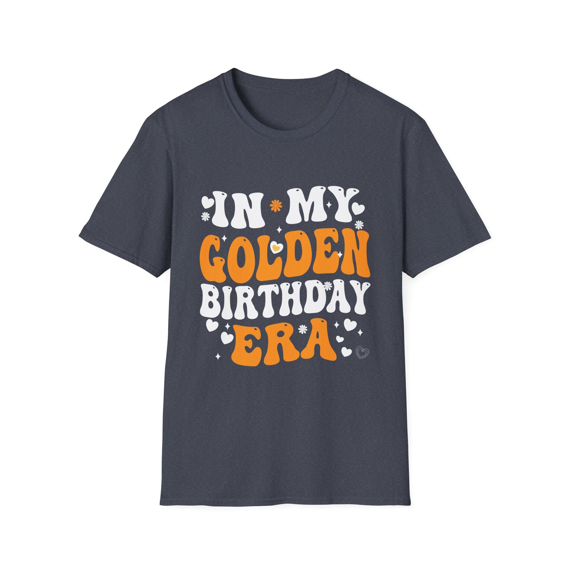 Retro Groovy In My Golden Birthday Era Unisex T-Shirt