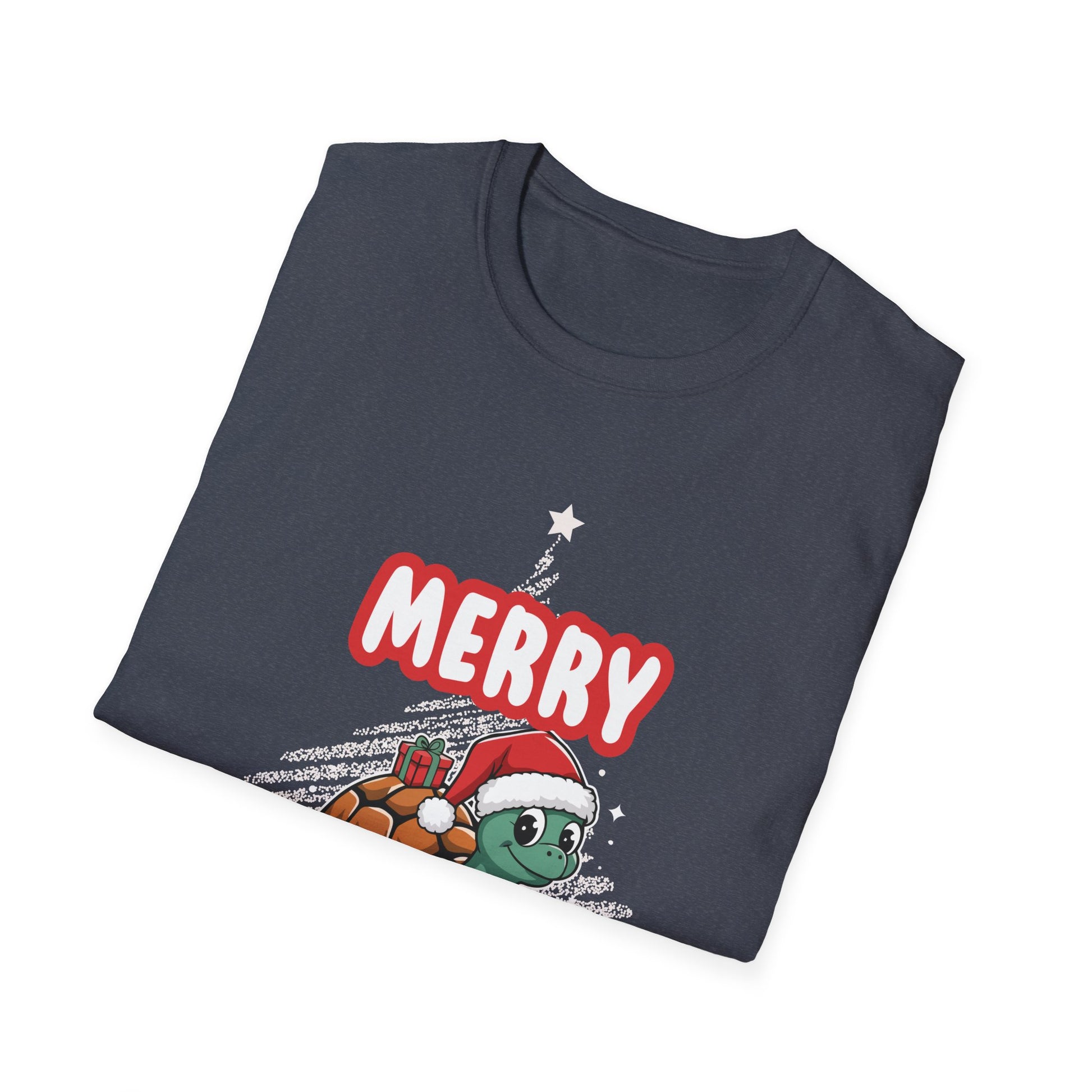 Xmas Turtle Christmas Tree Funny Christmas Merry Christmas Unisex T-Shirt