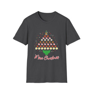 Christmas Flower Tree T-Shirt — 