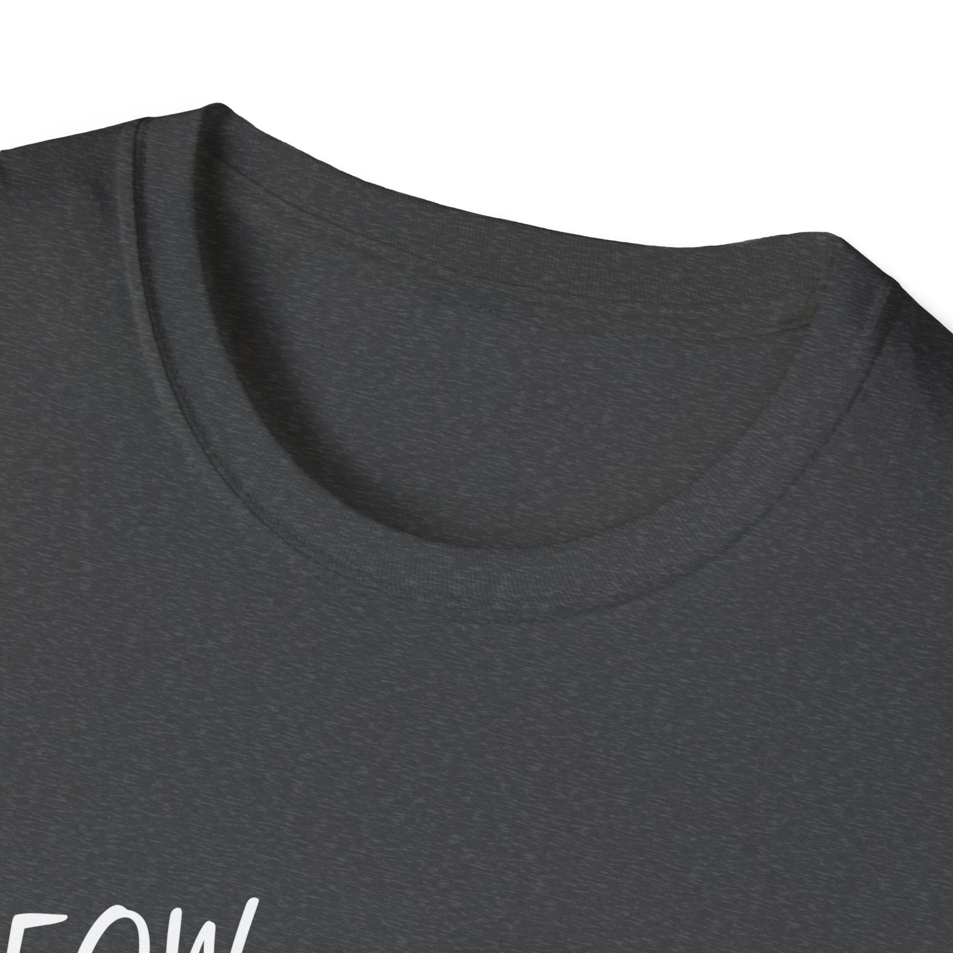 Funny Chicken 'Meow Meow' T-Shirt — Novelty Farm Animal Graphic Tee