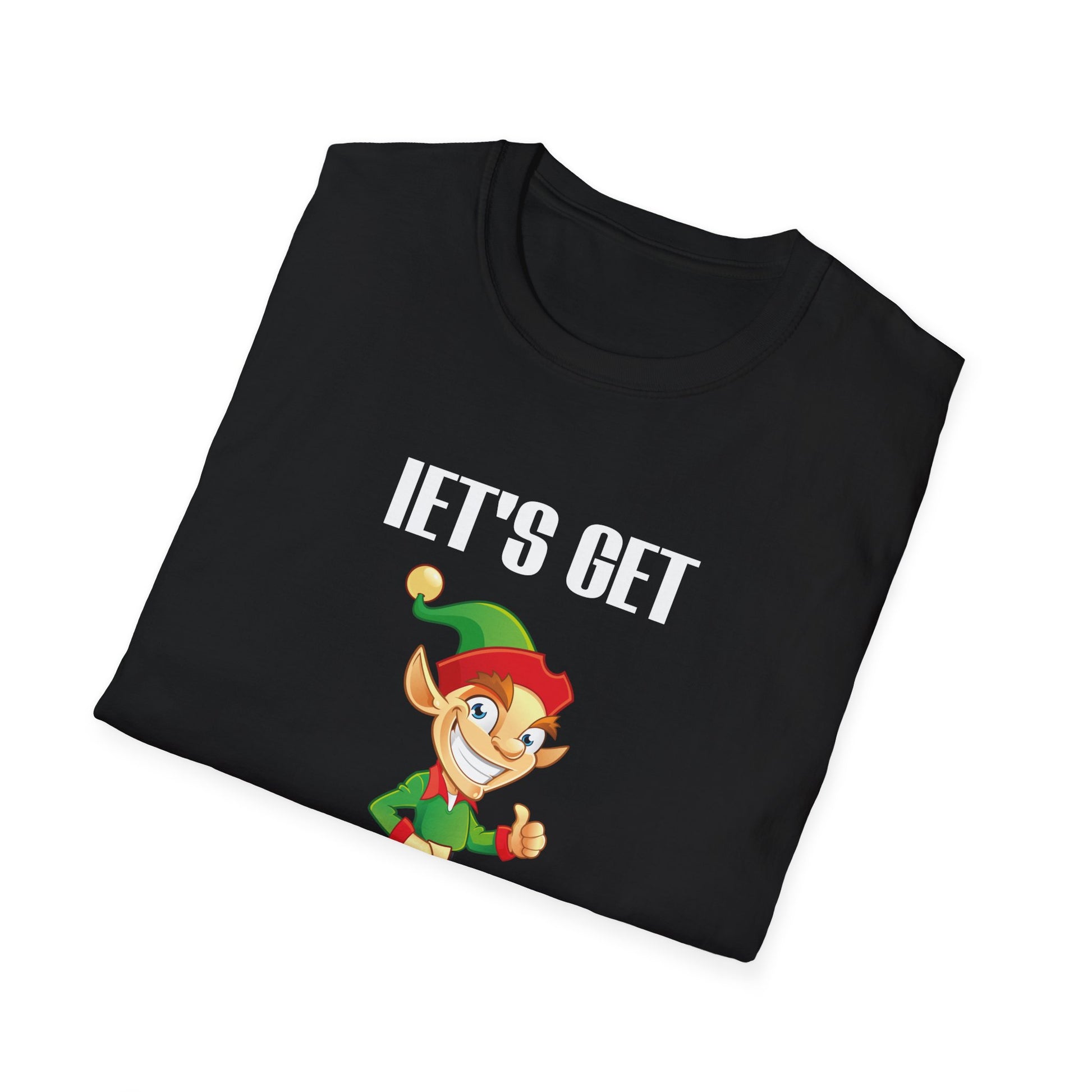 Christmas Elf Santa Ugly Christmas Unisex T-Shirt