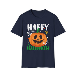 Cute Halloween Kids - Halloween Pumpkin - Happy Halloween TeeUnisex Softstyle T-Shirt