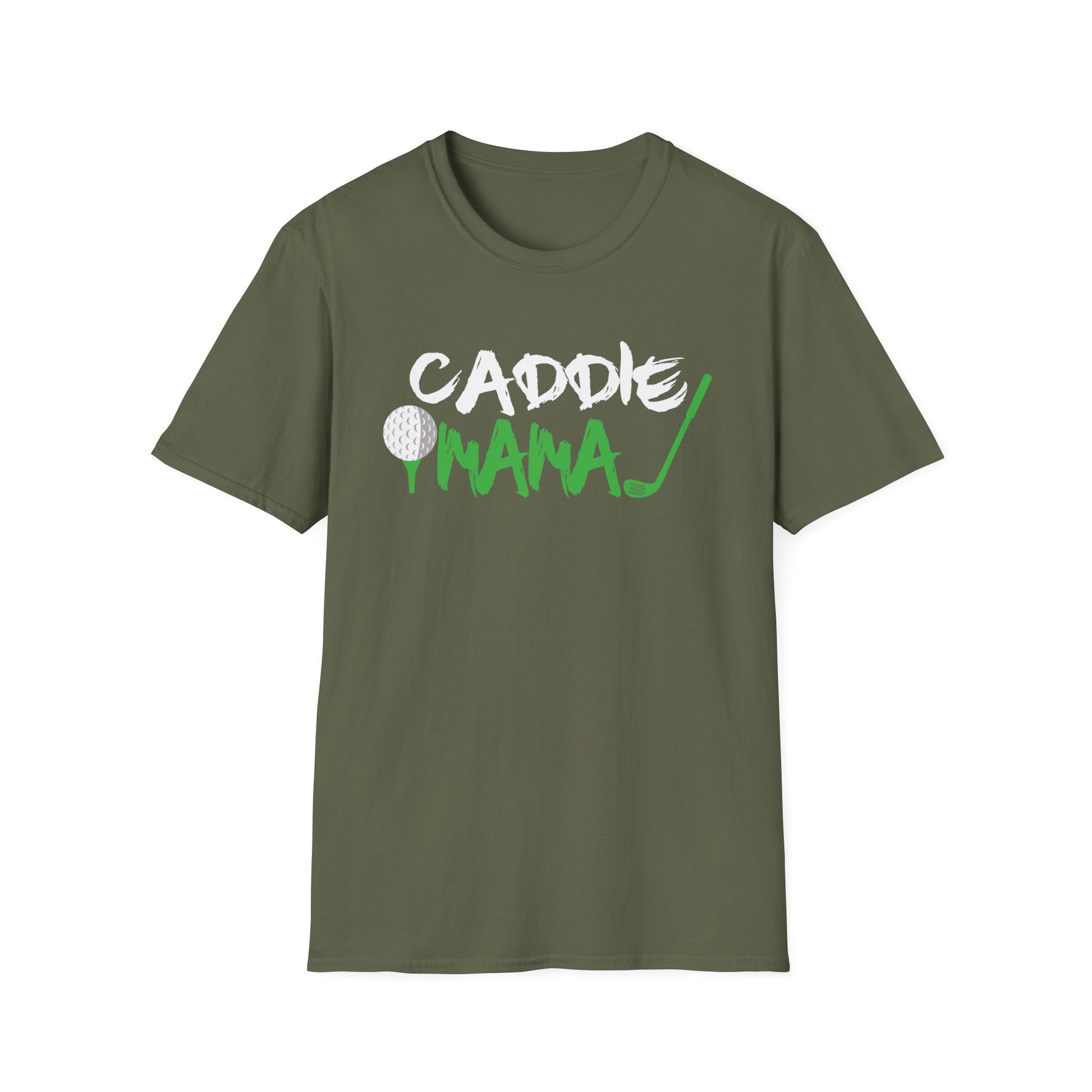 Caddie Mama Golf T-Shirt — "Caddie Mama" Graphic Tee for Golf Moms