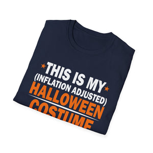 Funny Halloween Shirt Joke Inflation Halloween Costume  Unisex Softstyle T-Shirt