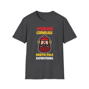 Christmas Explorer Vintage Throwback Cartoon Unisex T-Shirt