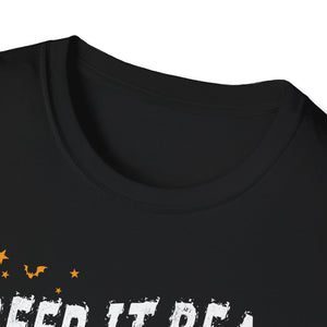Creep It Real Vintage Ghost Halloween Tee Unisex Softstyle T-Shirt