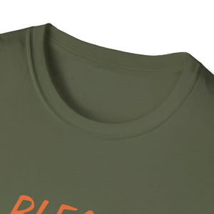 Thankful Family T-Shirt — Blessed, Grateful & Happy Thanksgiving Tee