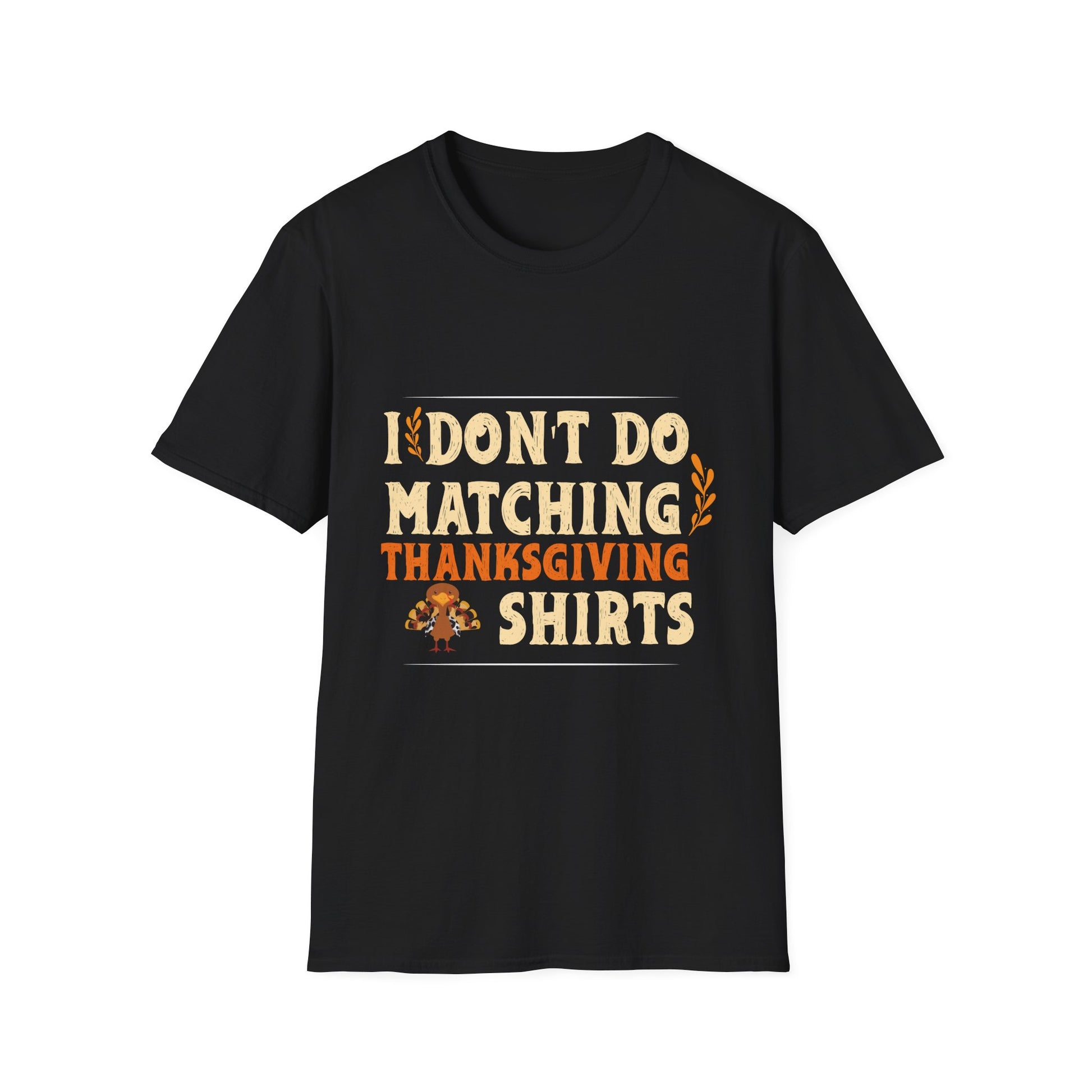 Funny Couple Matching Thanksgiving Outfits _ Gifts Unisex Adults Thanksgiving Couples Matching Shirts Black Small V-Neck  Unisex T-Shirt