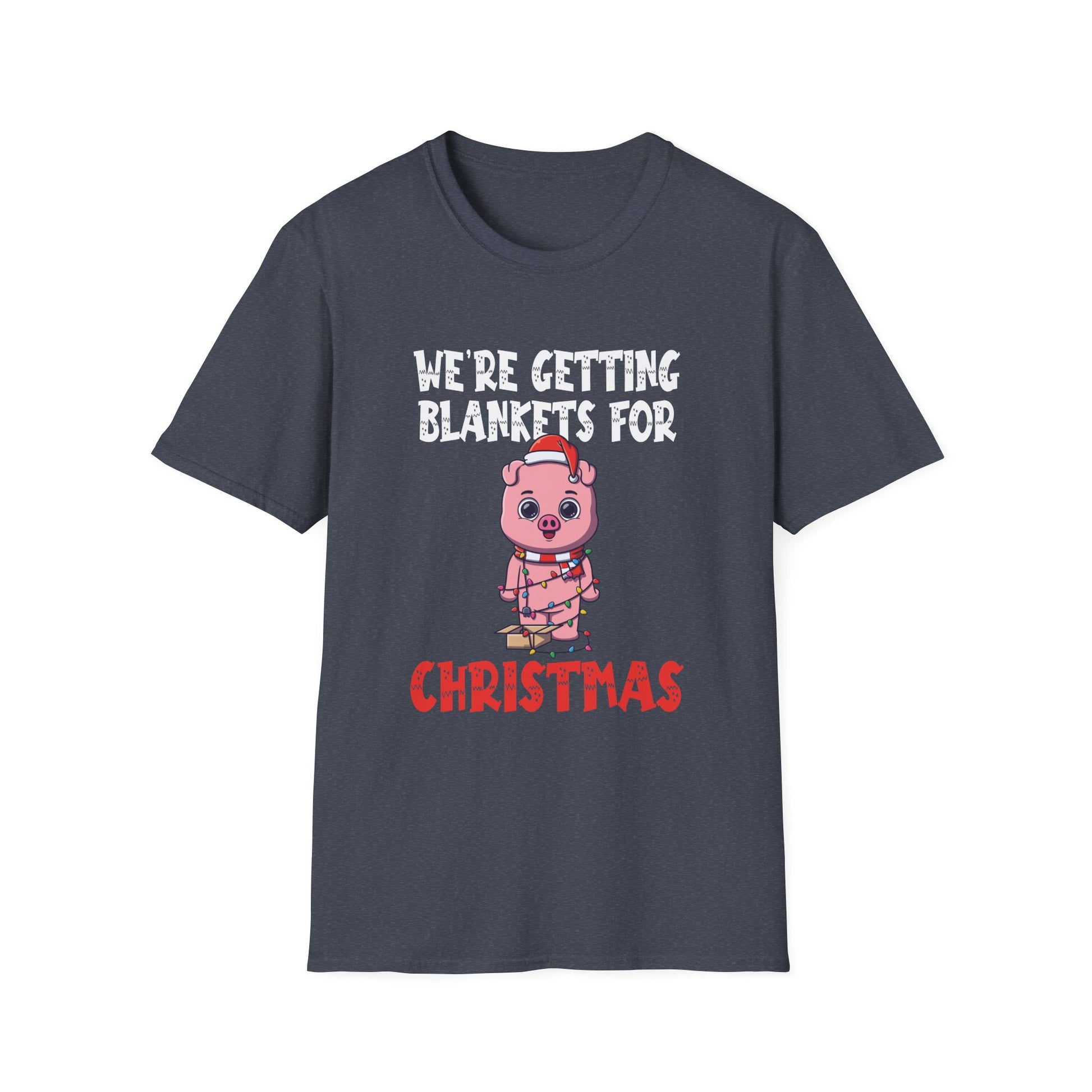 Funny Festive Pigs in Blankets Christmas Unisex T-Shirt