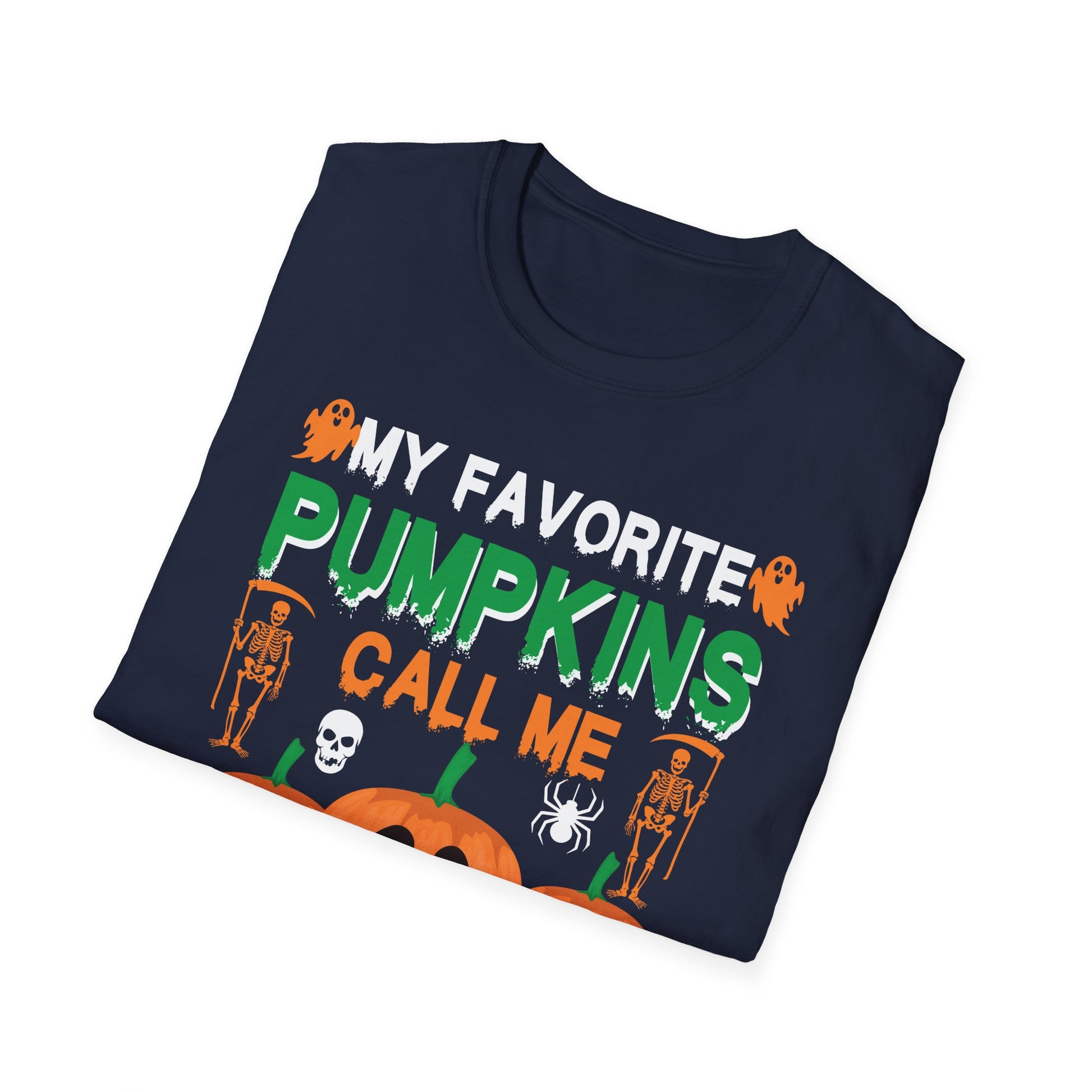 Mawmaw Halloween T-Shirt — "My Favorite Pumpkins Call Me Mawmaw" Pumpkin Grandma Tee