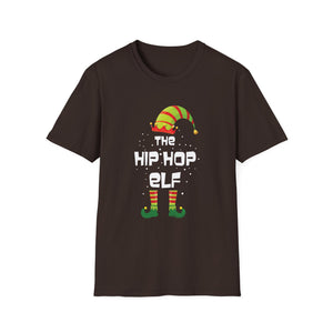 Hip-Hop Elf T-Shirt — Funny Christmas Elf Holiday Tee