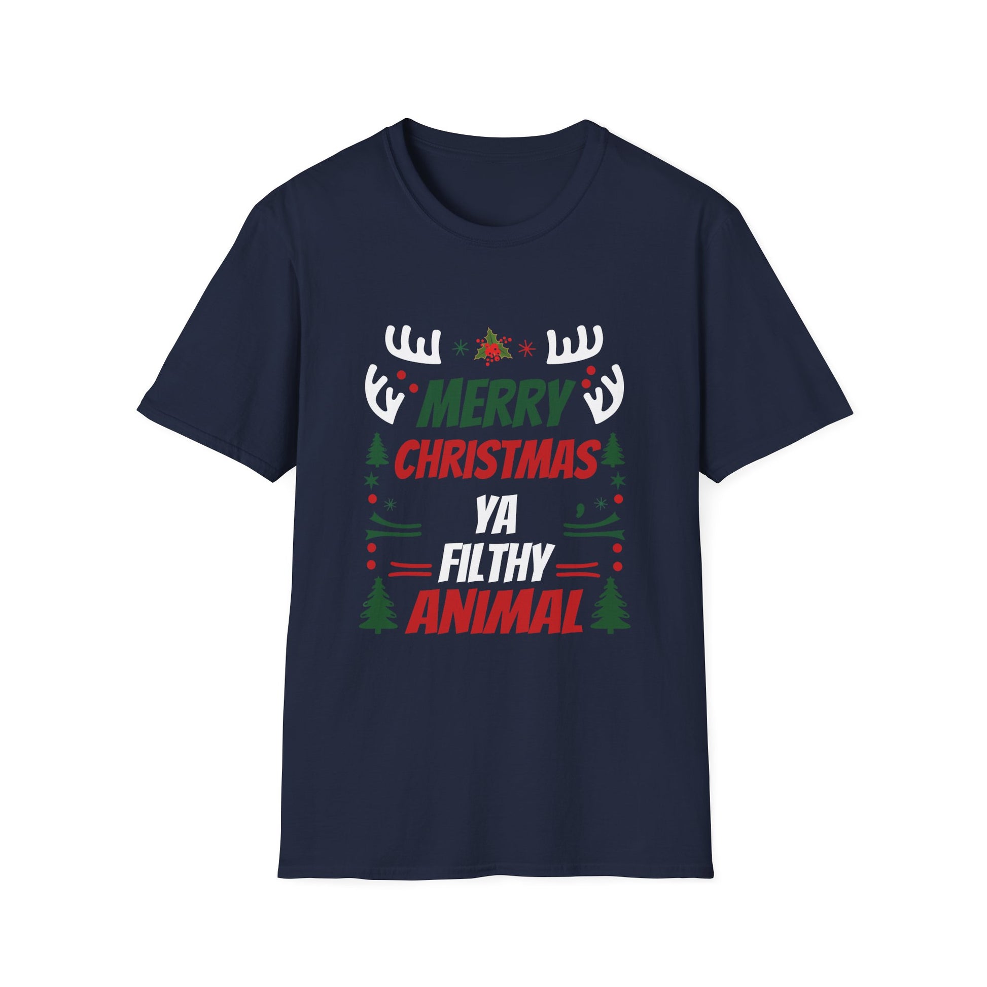 Merry Christmas Animal Filthy Ya Unisex T-Shirt