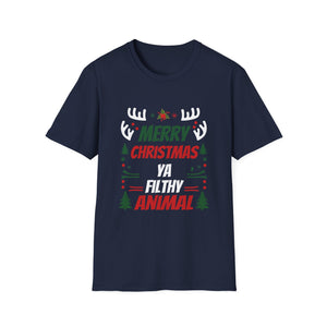 Merry Christmas Animal Filthy Ya Unisex T-Shirt
