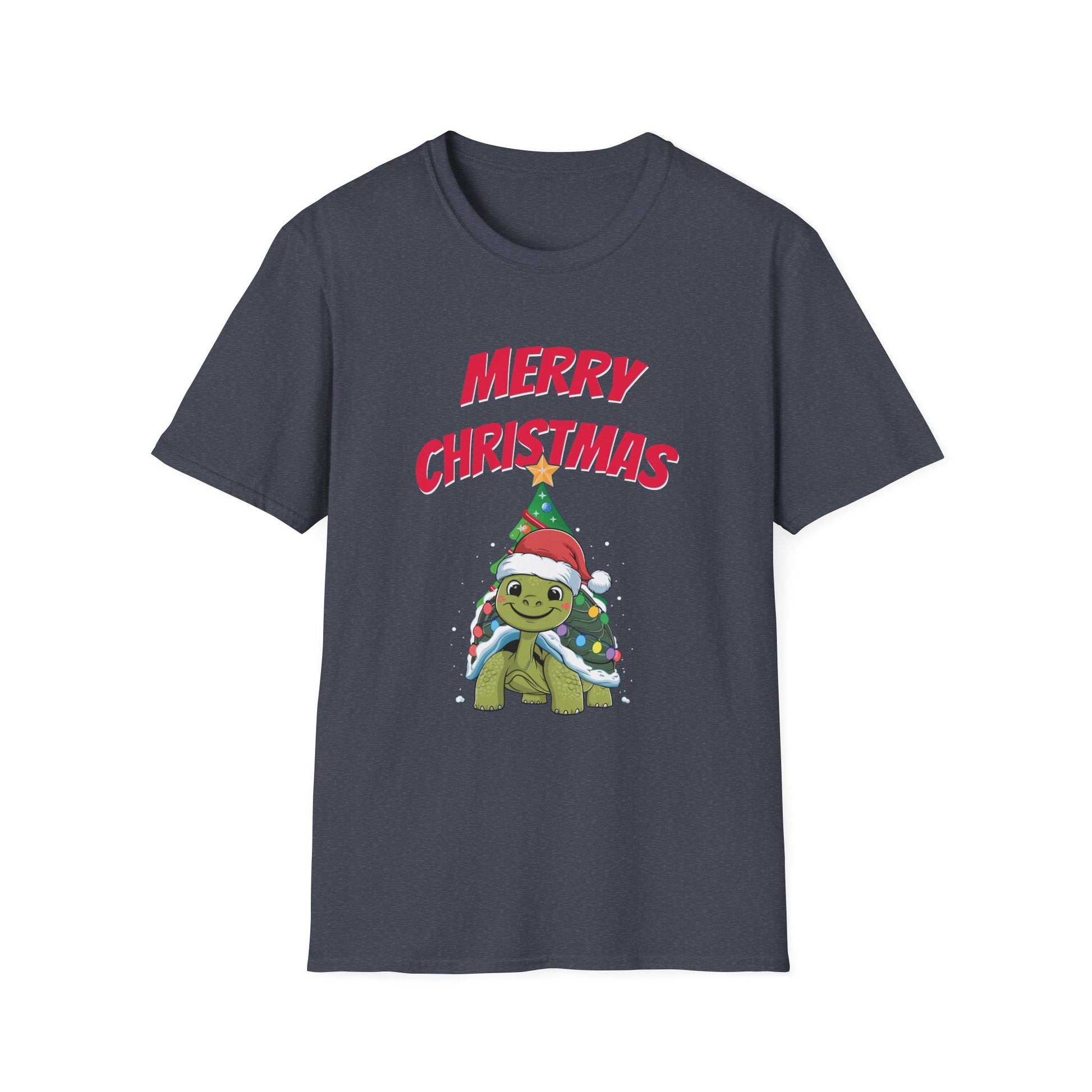 Xmas Turtle Christmas Tree Funny Christmas Merry Christmas Unisex T-Shirt