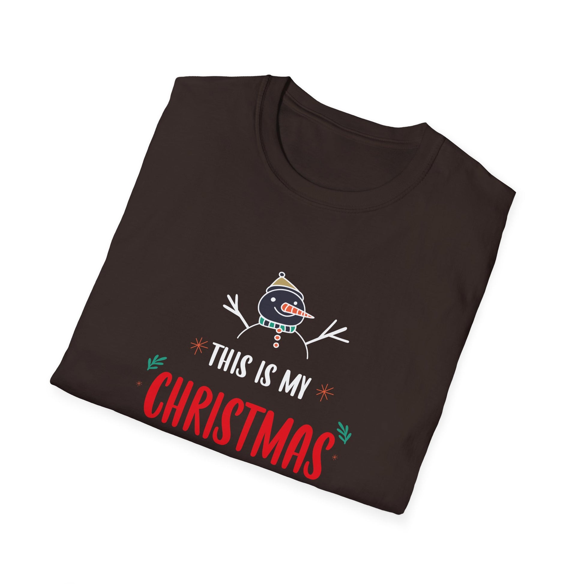 Christmas Pajama T-Shirt — "This Is My Christmas Pajama Shirt" Holiday Tee
