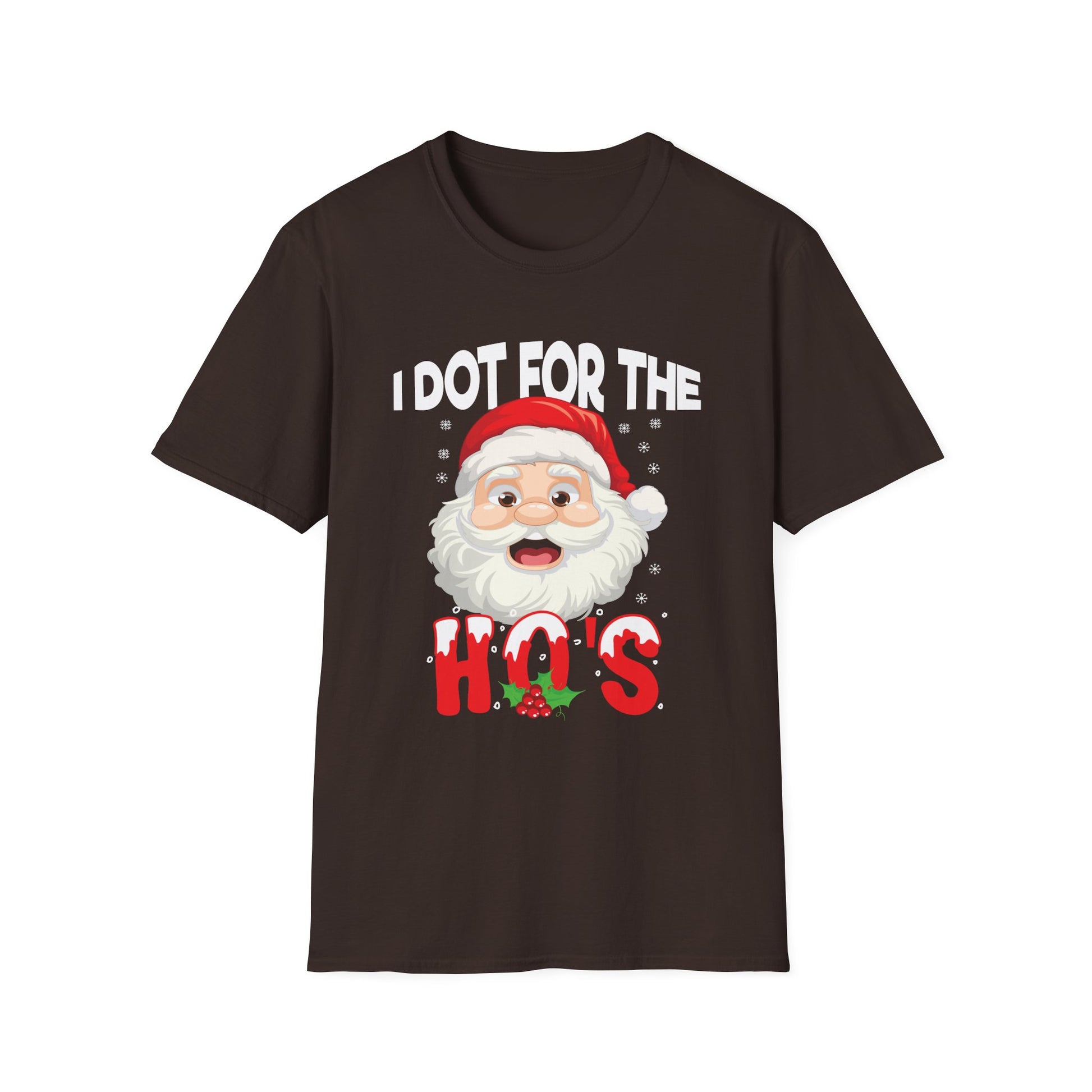 Santa "I Dot For The Ho's" Christmas T-Shirt