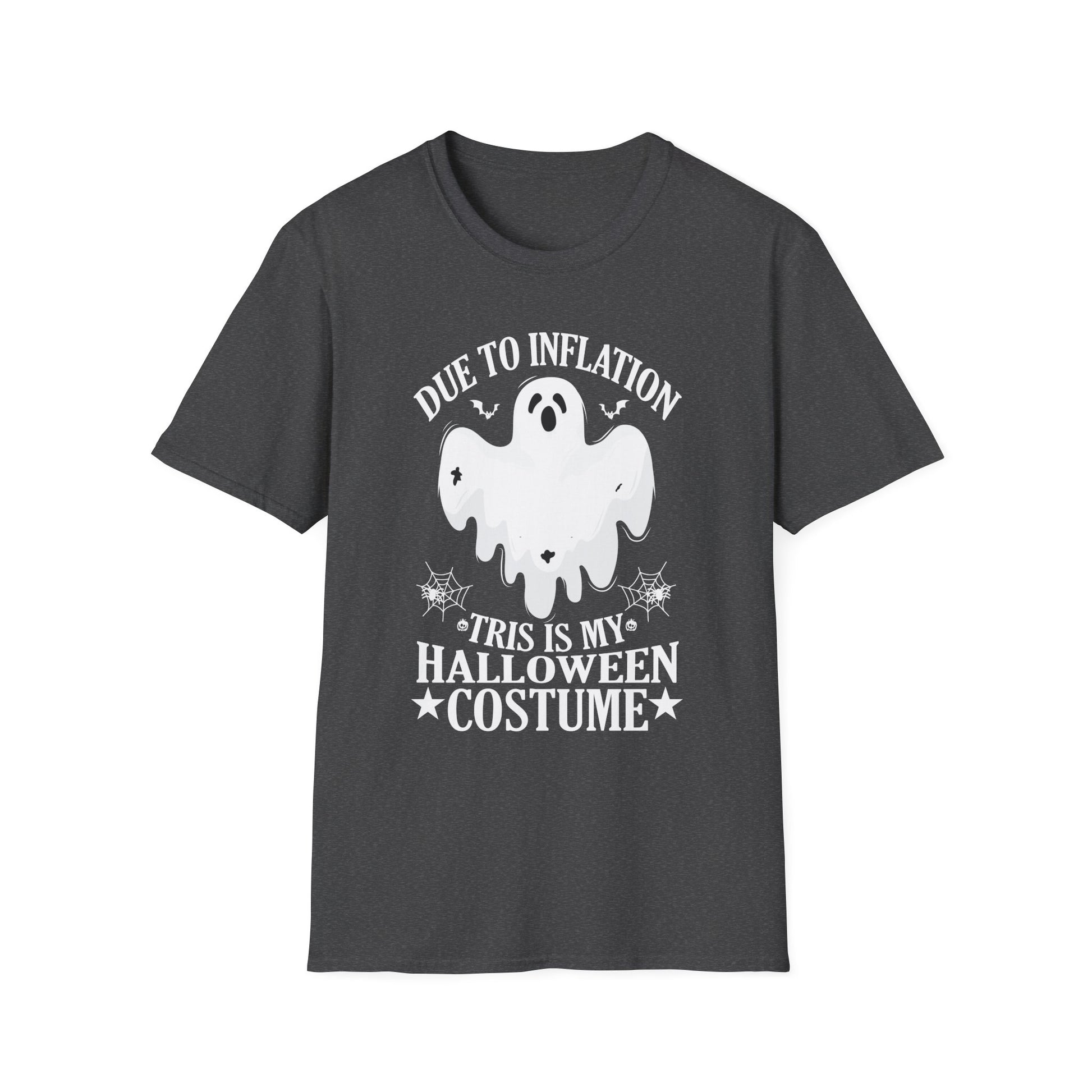 Due To Inflation This Is My Halloween Costume Cute Halloween TeeUnisex Softstyle T-Shirt