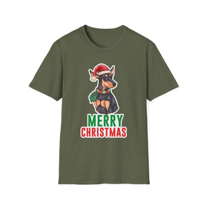 Blue Heeler With Christmas Sweater  Merry Christmas Unisex T-Shirt