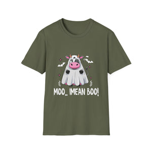 Cow Ghost Halloween T-Shirt — 