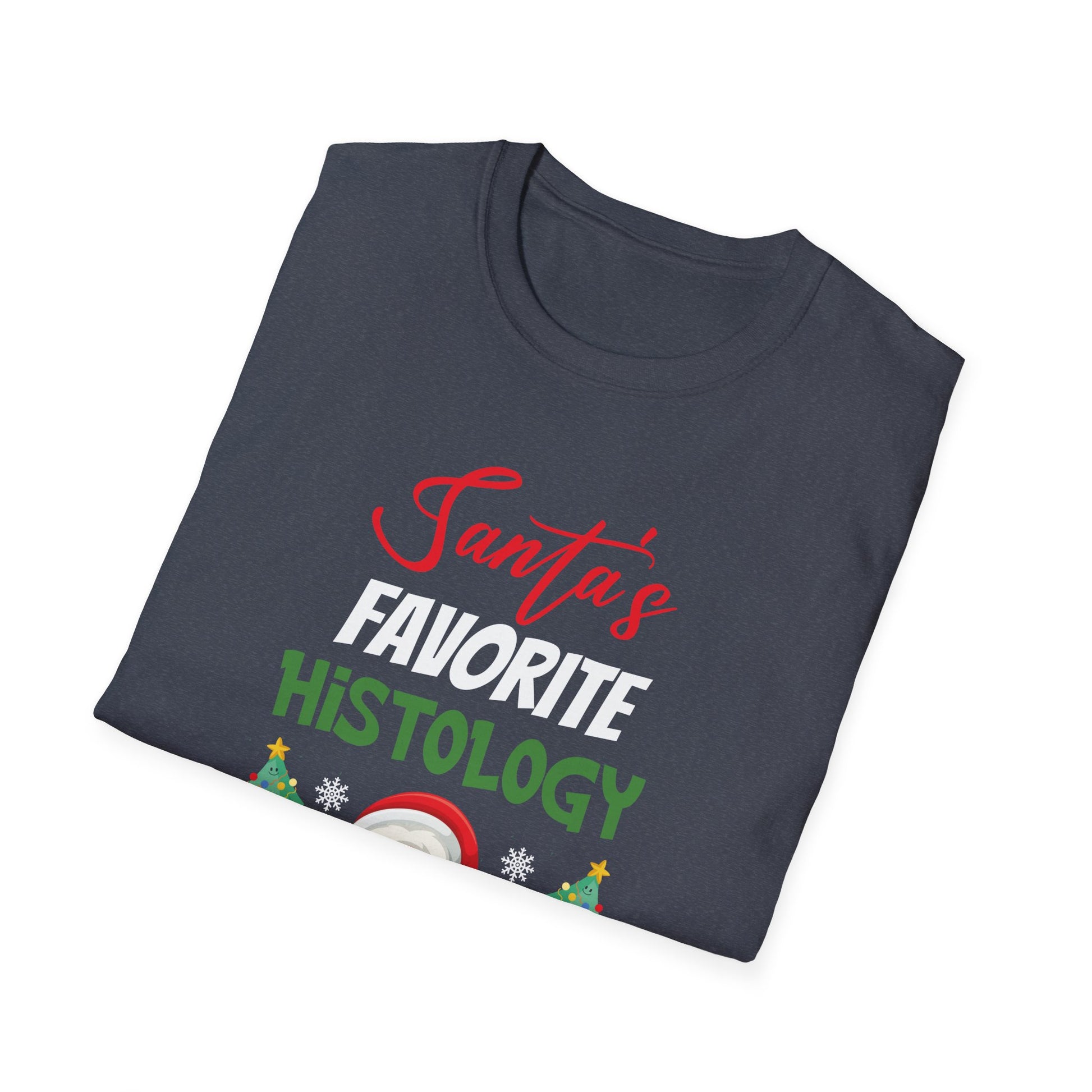 Xmas Tree Santas Favorite Histology Tech Christmas Pajamas Unisex T-Shirt