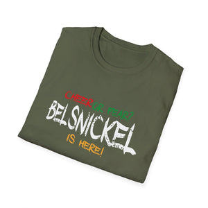 Belsnickel Christmas Cheer or Fear Belsnickel Is Here Xmas Unisex T-Shirt