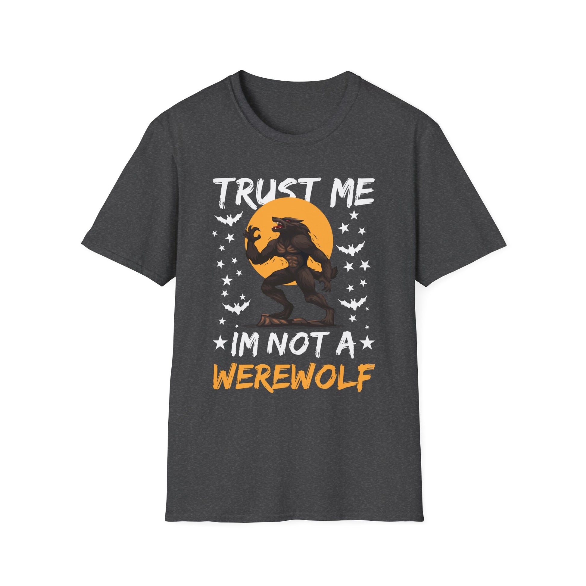 Werewolf Halloween T‑Shirt – "Trust Me I'm Not a Werewolf" Funny Costume Tee