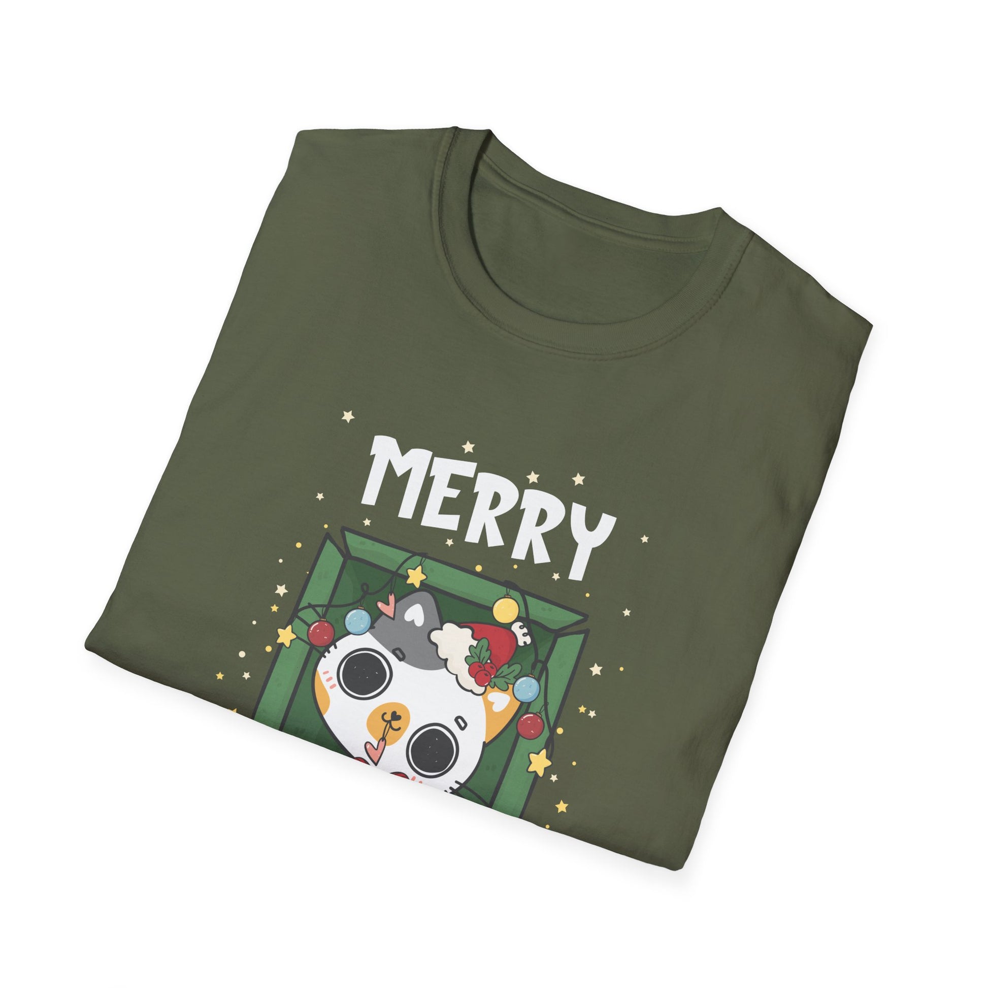 Christmas Panda T-Shirt — Merry Christmas Cute Holiday Tee