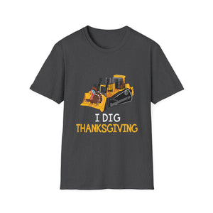Funny Thanksgiving - I Dig Thanksgiving Tee  Unisex T-Shirt