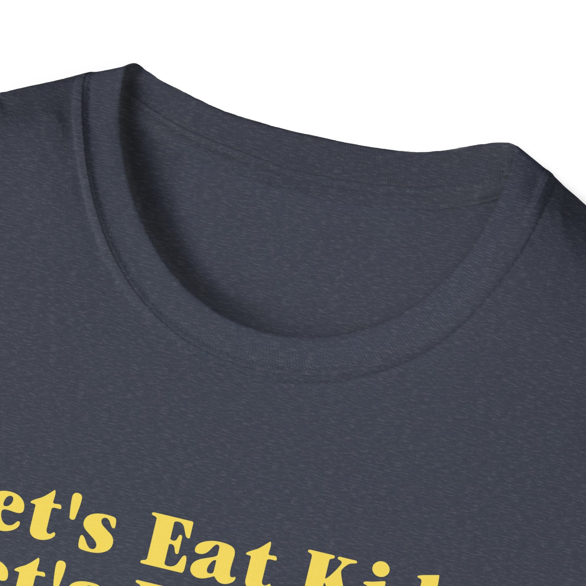 Funny Punctuation "Let's Eat Kids" Humor Tee  Unisex T-Shirt
