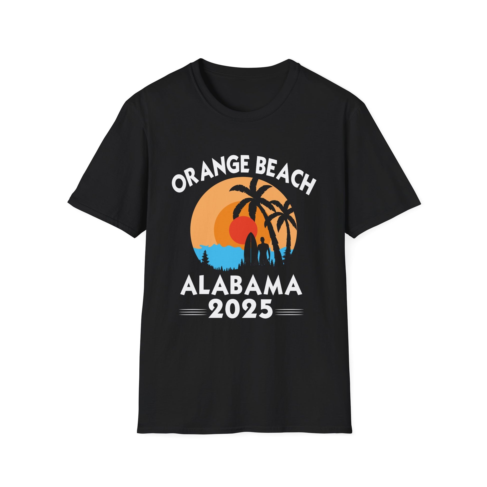 Orange Beach Alabama 2025 Sunset T-Shirt