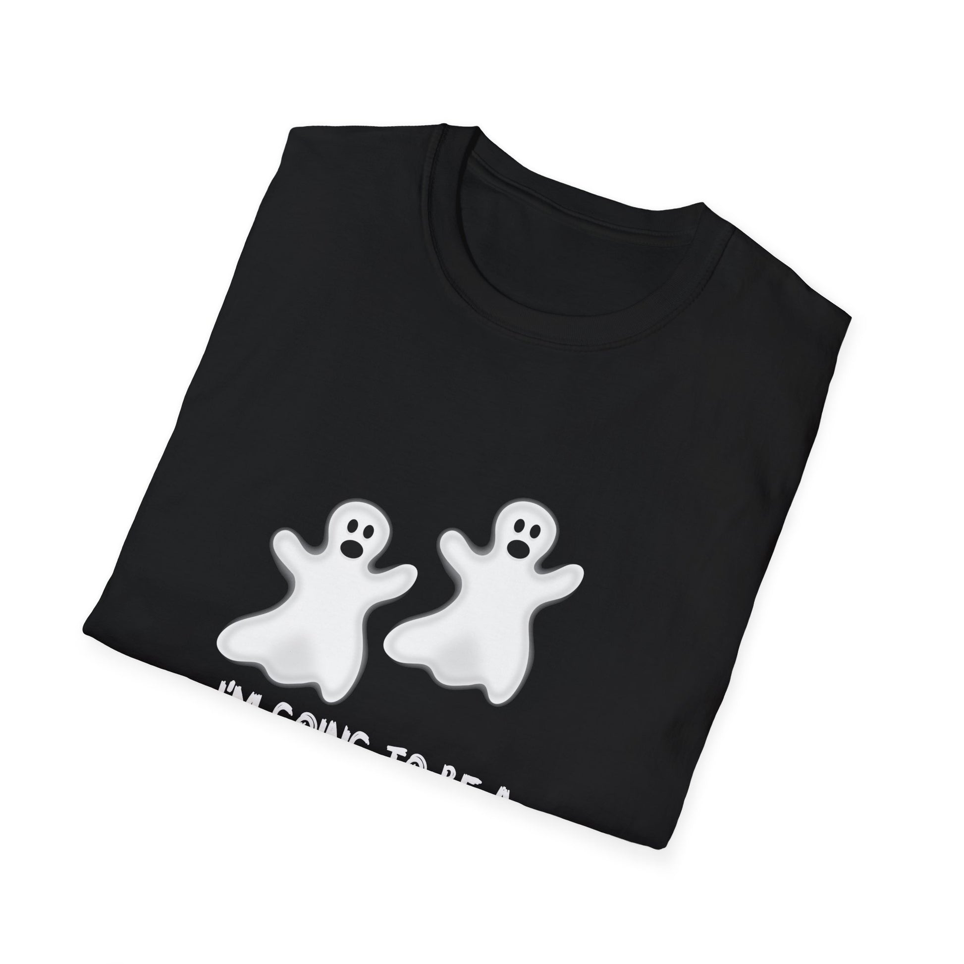 Big Sister Halloween T-Shirt - "I'm Going to be a Faboolous Big Sister!" Ghost Pregnancy Announcement Tee